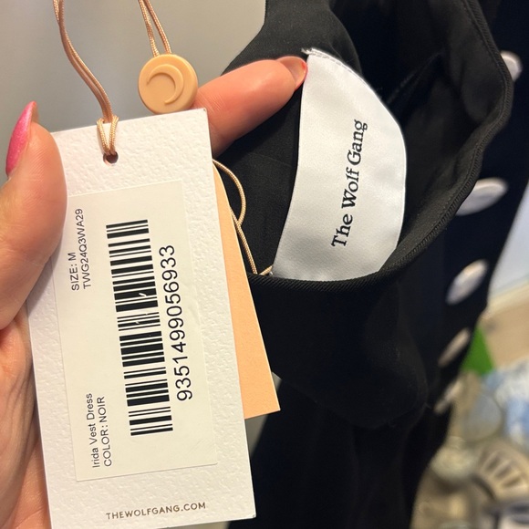 Black Dress with Gold Accents - Picture 2 of 3